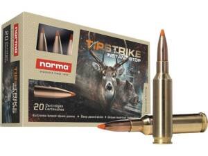 Norma Tipstrike 270 Winchester Short Magnum (WSM) Ammo 140 Grain Polymer Tip Box of 500