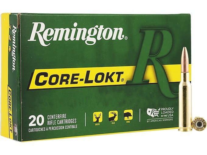 Remington Core-Lokt 6.5 Creedmoor Ammo 140 Grain Jacketed Soft Point Box of 500