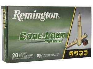 Remington Core-Lokt Tipped 6.5 Creedmoor Ammo 129 Grain Polymer Tip Box of 500