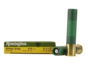 Remington Slugger 410 Rifled Slug 2-1/2" 1/5oz Box of 500 rounds