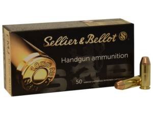 Sellier & Bellot 10mm Auto Ammo 180 Grain Full Metal Jacket Box of 1000 Rounds