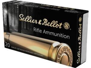 Sellier & Bellot 6.5 Creedmoor Ammo 156 Grain Jacketed Soft Point Box of 500
