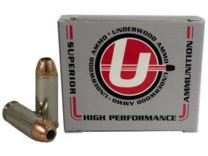 Underwood 10mm Auto Ammo 200 Grain Hornady XTP Jacketed Hollow Point Box of 500 Rounds