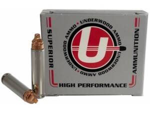 Underwood 30 Carbine Ammo 85 Grain Lehigh Xtreme Cavitator Square Nose Lead Free Box of 500