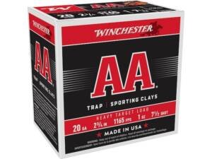Winchester AA Heavy Target 20 Gauge Ammo  box of 1000 rounds