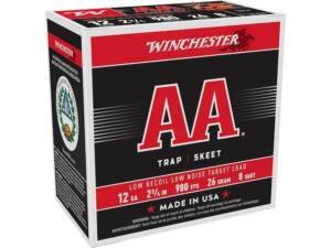 Winchester AA Low Recoil Target 12 Gauge Ammo box 0f 1000