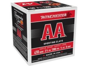 Winchester AA Super Sport Sporting Clays 410 Ammo box of 1000 rounds