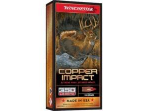 Winchester Copper Impact 350 Legend Ammo 150 Grain Winchester Copper Extreme Point Polymer Tip Lead Free Box of 500