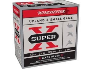 Winchester Super X Game Load 12 Gauge Ammo box of 1000