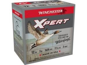 Winchester Xpert High Velocity Waterfowl 12 Gauge Steel Ammo box of 500 rounds