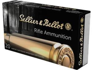 Sellier & Bellot 6.5 Creedmoor Ammo 131 Grain Jacketed Soft Point Box of 500